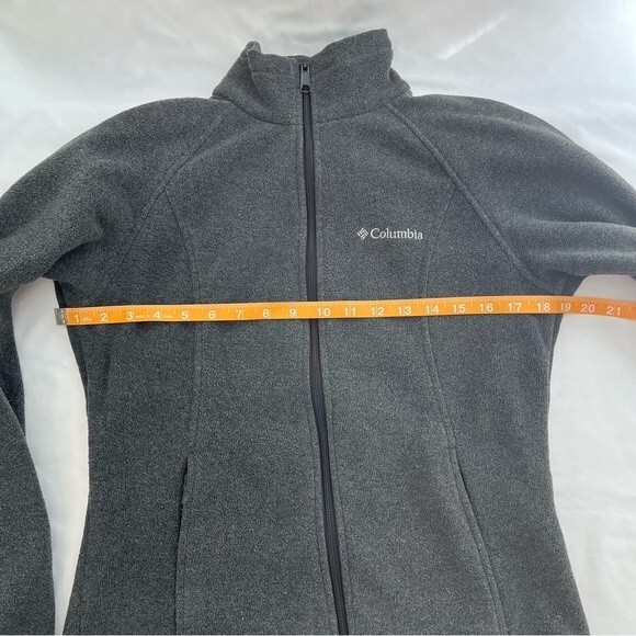 Columbia Womens Grey Size S Sawyer Rapids Jacket Fleece Polyester Zip XL6578 - Picture 3 of 8
